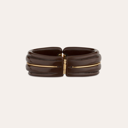 Ecume Cuff Brown