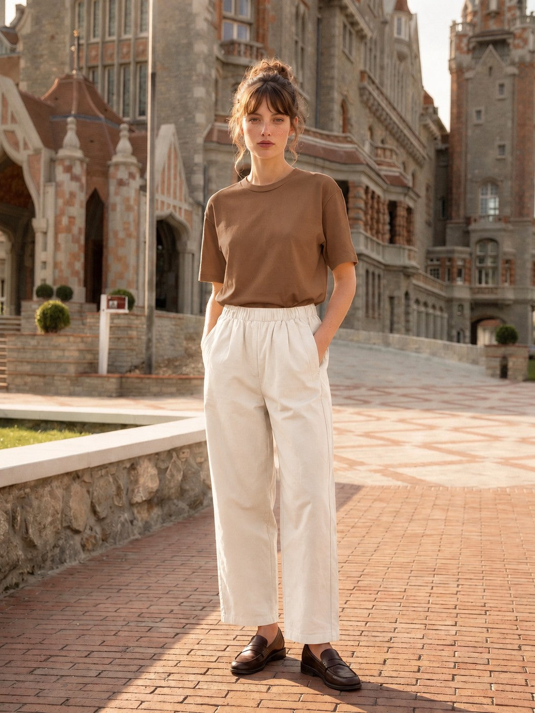 Fiamz Pants Offwhite