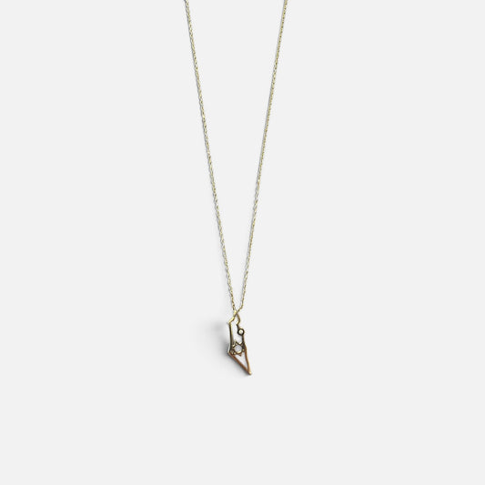 Israel Map Necklace