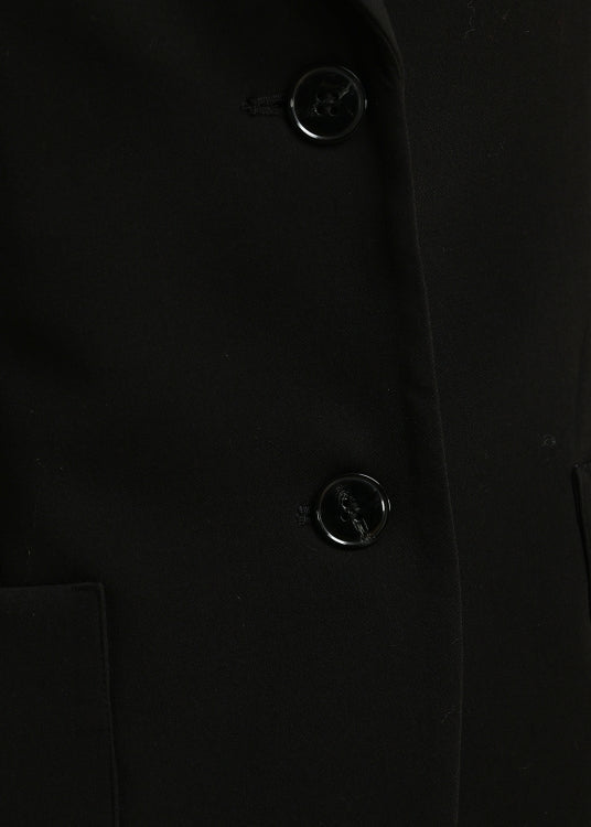 Knightly Fitted Blazer Black – Essentiel Antwerp