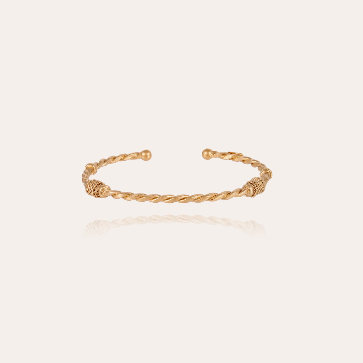 Torsade Small Bangle Gold