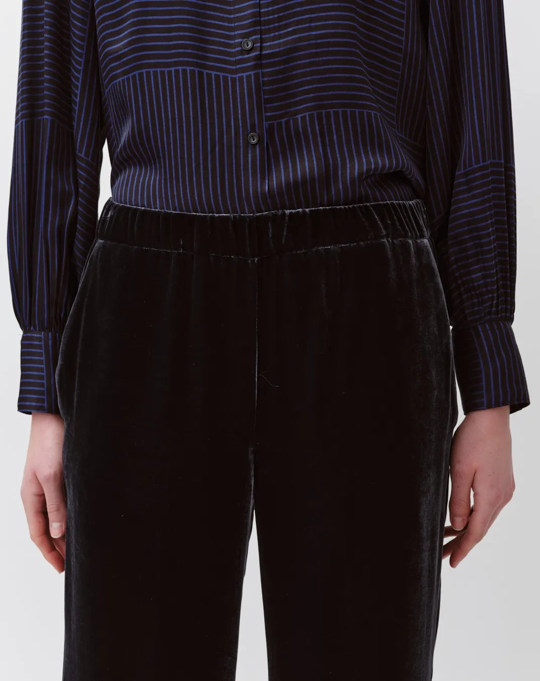 Portorico Velvet Pants Charcoal – Diega