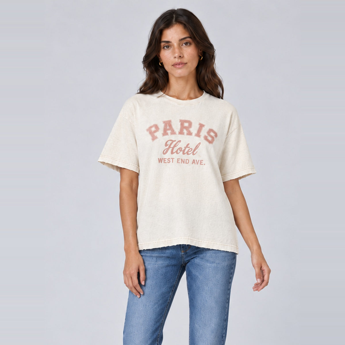 Paris Hotel T-Shirt Vanilla