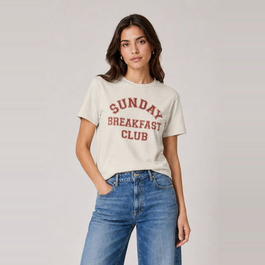 Sunday Breakfast Break T-Shirt Vanilla