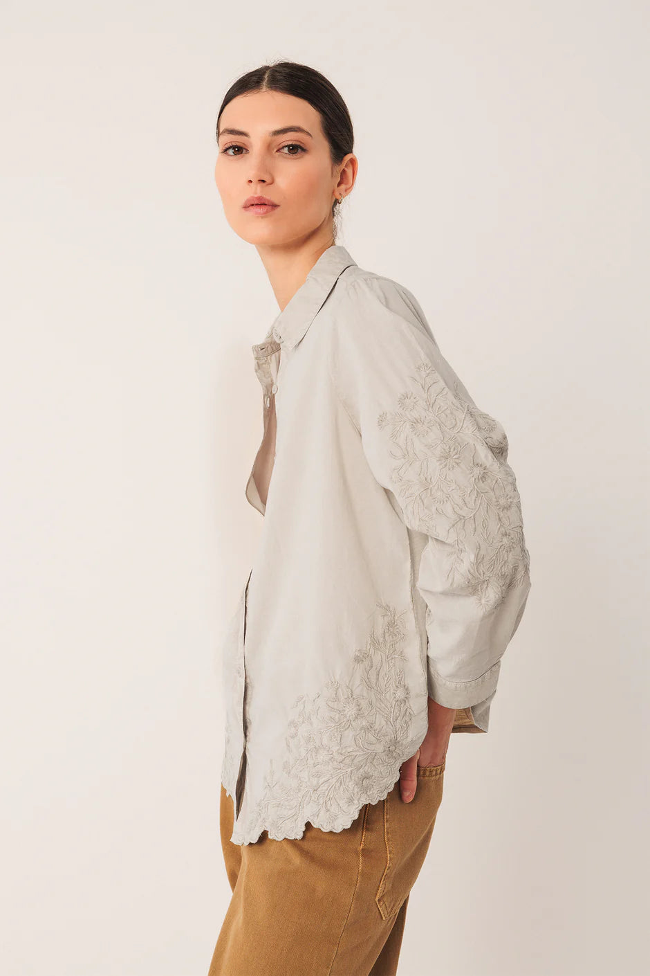 BOHO SHIRT STONE