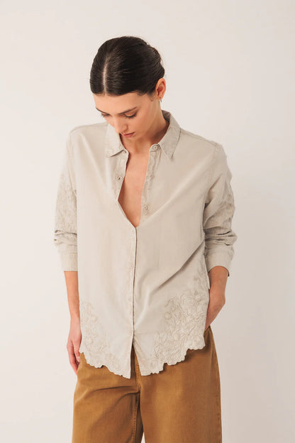 BOHO SHIRT STONE