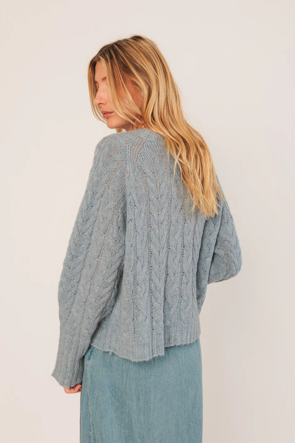 CABLE SWEATER
