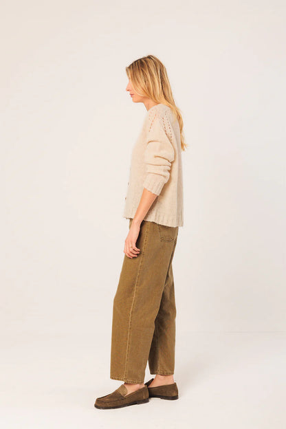 GILET CARDIGAN OFFWHITE