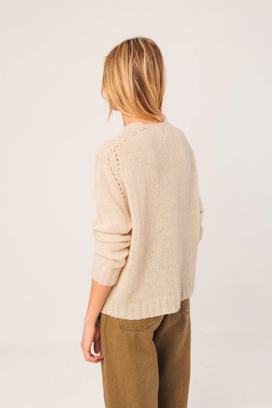 GILET CARDIGAN OFFWHITE