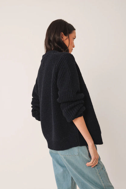 NAVY CARDIGAN