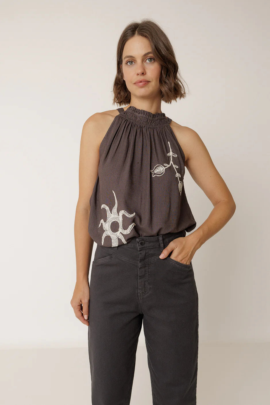 Halter Top Black