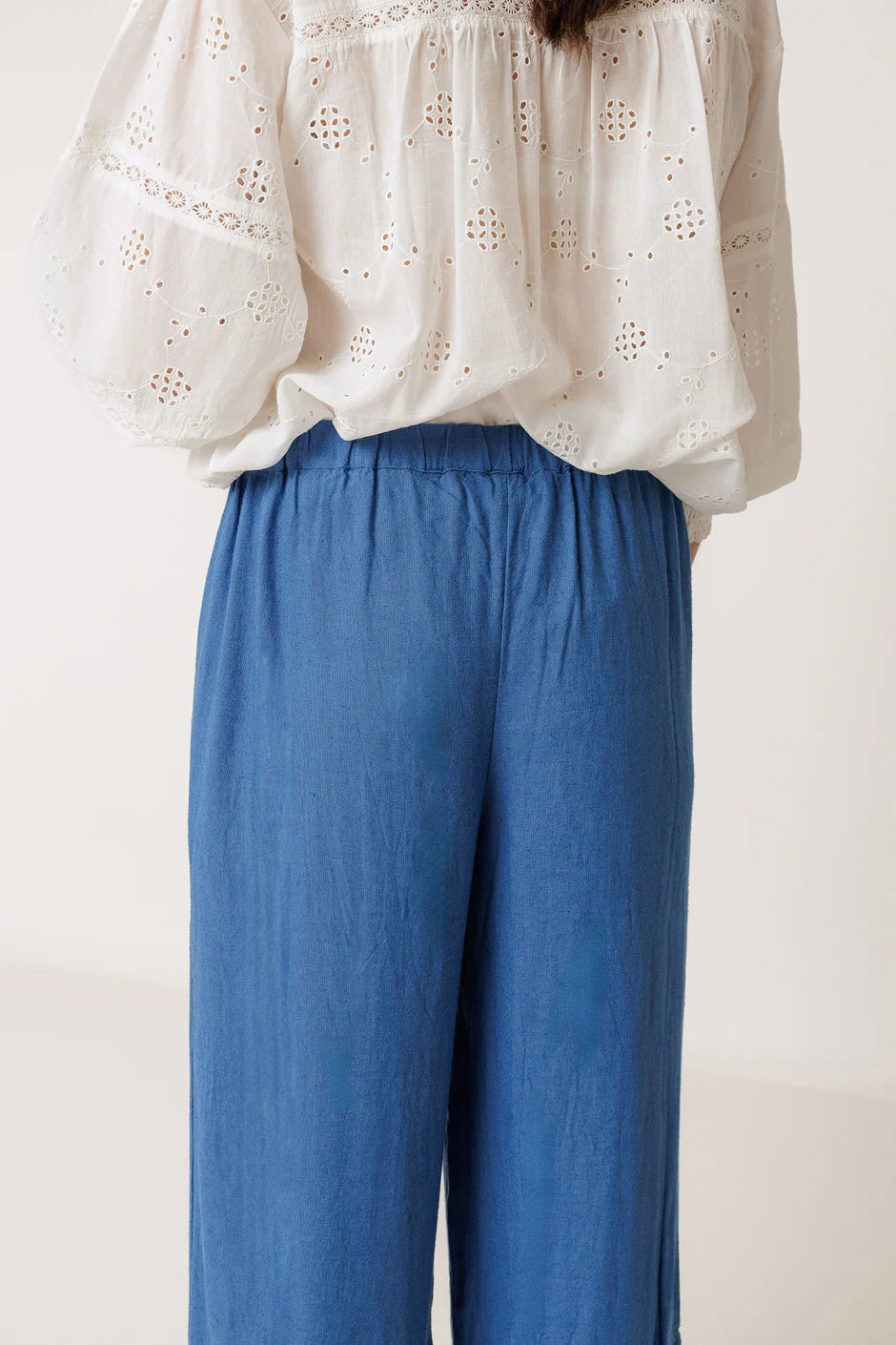 Floral Pants Blue