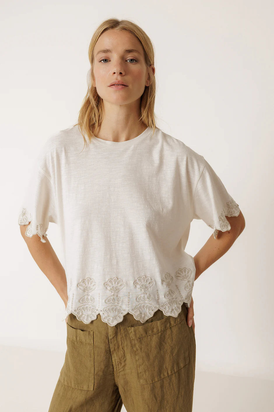 Boxy T-Shirt Off White