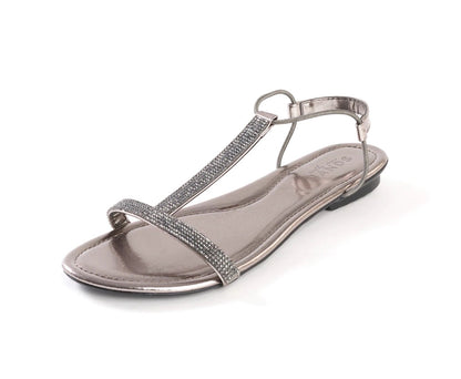 SPARKLY SANDALS BRONZE