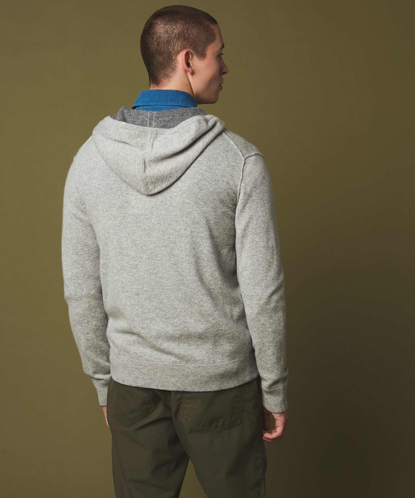 WOOL CASHMERE HOODY