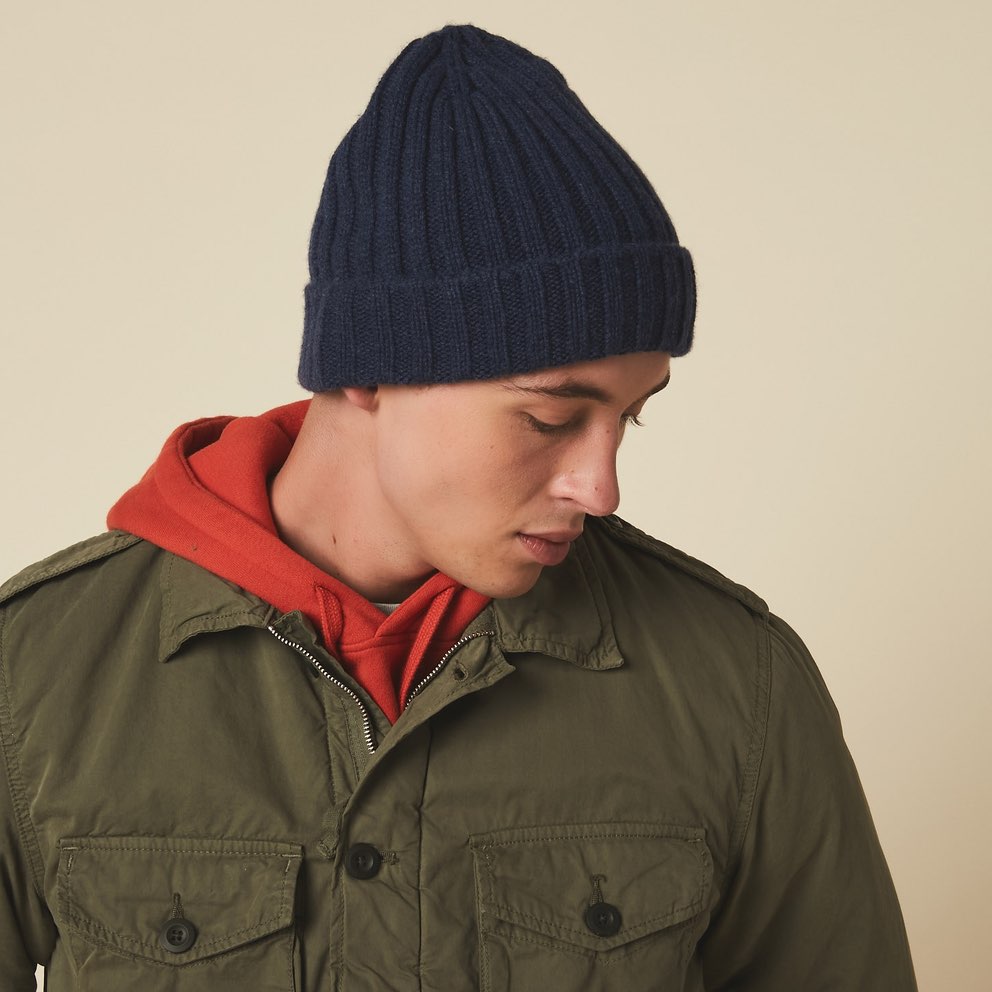 WOOL CASHMERE BEANIE