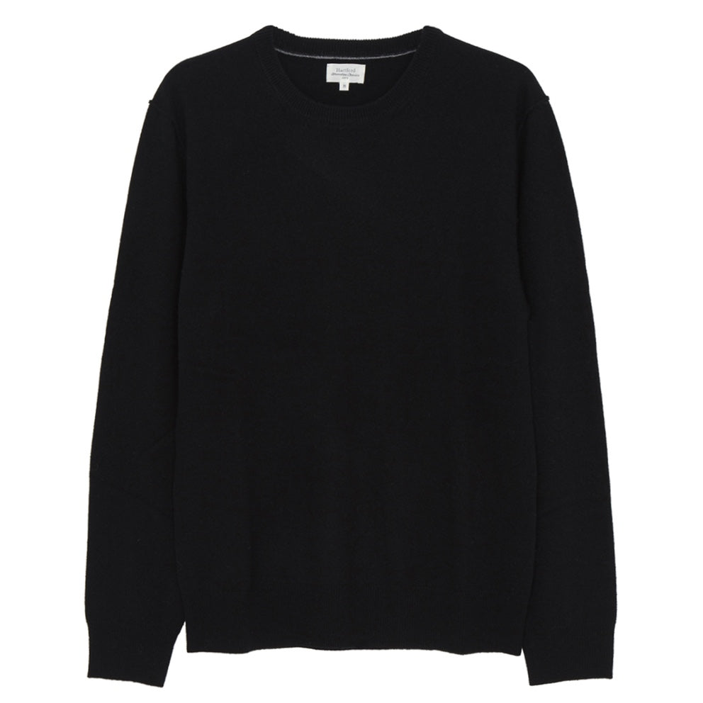 WOOL CASHMERE CREW SWEATER