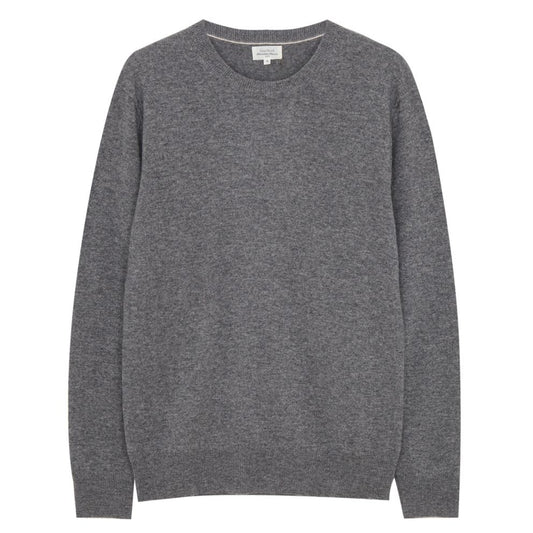 WOOL CASHMERE CREW SWEATER