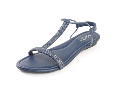 SPARKLY SANDALS NAVY